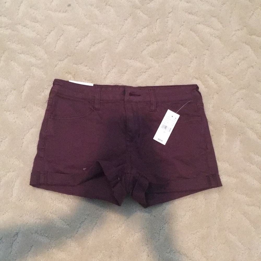 Maroon shorts
